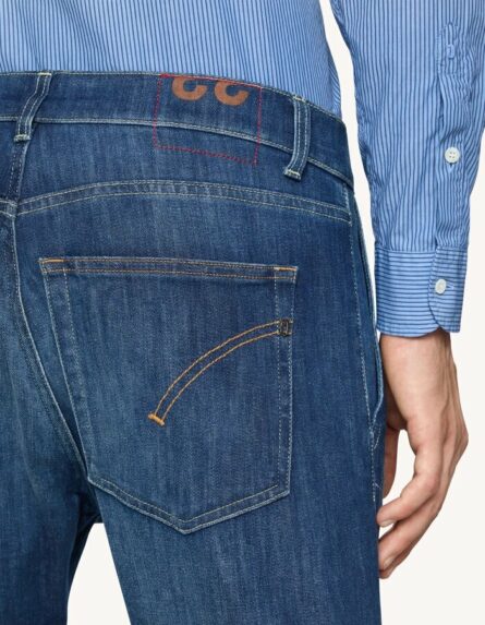Jeans dondup pe25. mod. jeff carrot in denim stretch art. up641 ds0107u il7