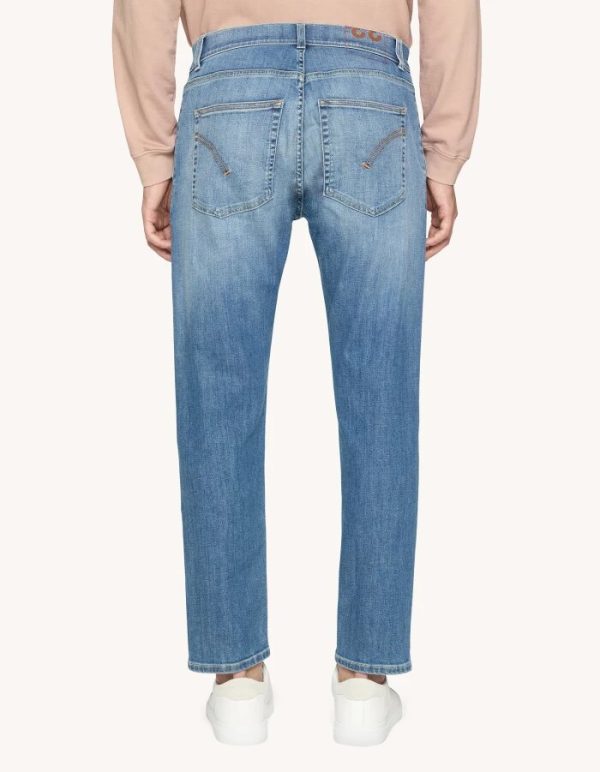 Jeans dondup pe25. mod. jeff carrot in denim stretch art. up641 ds0296u in1