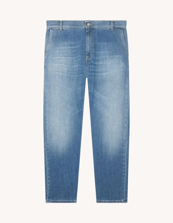 Jeans dondup pe25. mod. jeff carrot in denim stretch art. up641 ds0296u in1