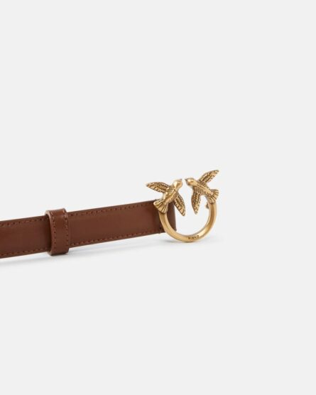 Cintura in pelle Pinko pe 25. love berry 2 cm art. 100143