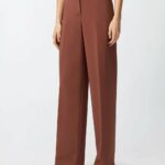 Pantaloni wide-leg da cerimonia in cady Pinko pe 25 art. 100331