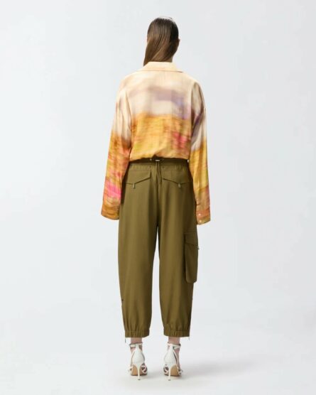 Camicia in stin con stampa paesaggio Pinko pe 25 art. 104864