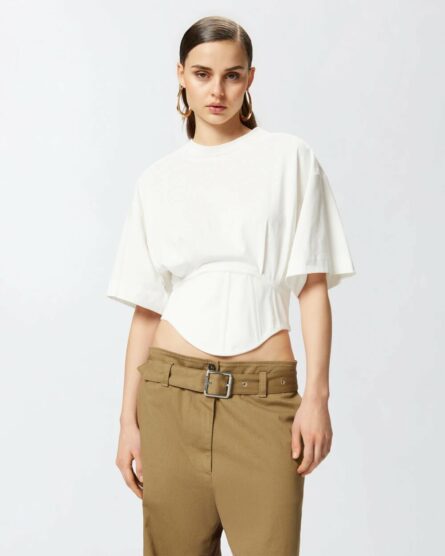 Maglia corta stile bustino Pinko pe 25. mod. ti sento art. 104948