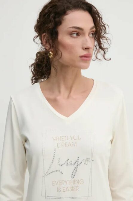 T-shirt manica lunga liu jo pe 25 art. ta5169