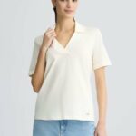 T- shirt in cotone con strass liu jo pe 25 art. ta5187