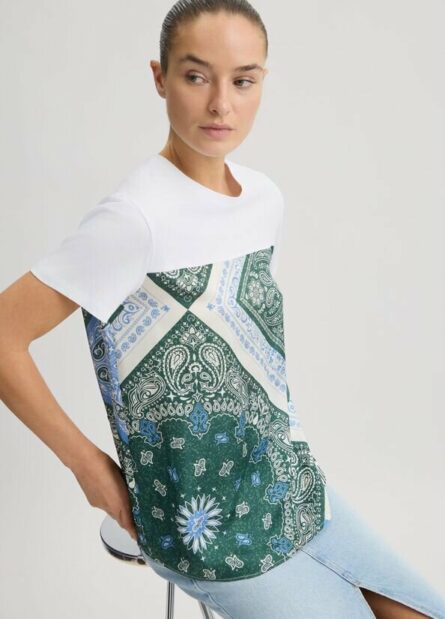 T- shirt con stampa liu jo pe 25 art. wa5155