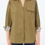 Camicia in cotone liu jo pe 25 art. wa5203