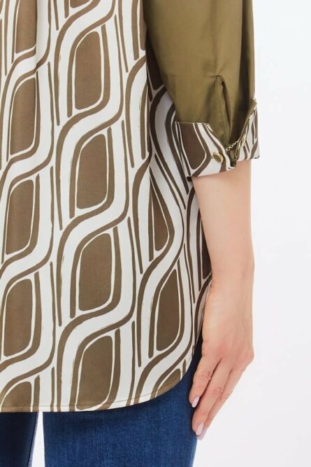 Camicia in cotone liu jo pe 25 art. wa5203