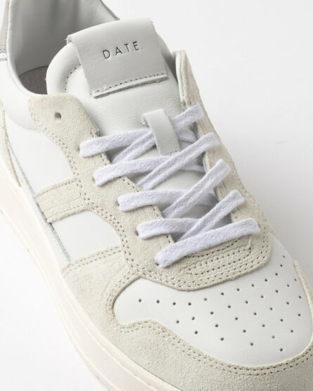 Scarpa d.a.t.e. pe 25. mod. court 2.0 vintage calf white art. m421-c2-vc-wh