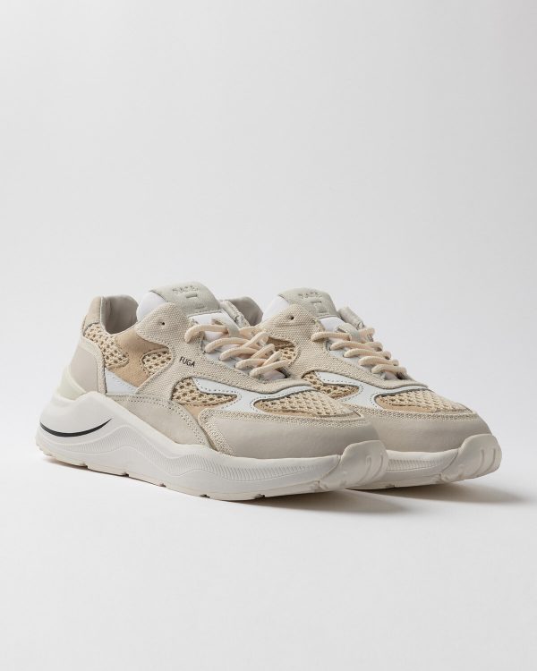 Scarpa d.a.t.e. pe 25. mod. fuga net beige art. w421-fg-et
