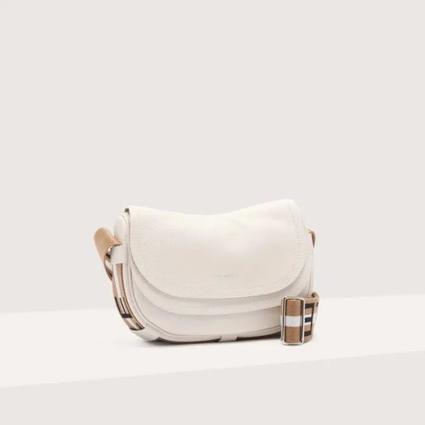 Handbag Double Grainy Leather Blancos Coccinelle Borse Donna SQ0 15 03 01 57