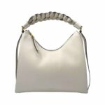 Handbag Double Grainy Leather Blanco s Coccinelle Borse Donna M50 13 02 01 57