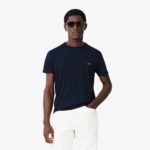 t-Shirt Lacoste pima cotton Uomo TH6709PE25.BLU NAVY
