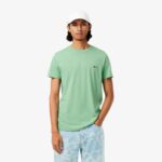 t-Shirt Lacoste pima cotton Uomo TH6709PE25.VERDE CHIARO