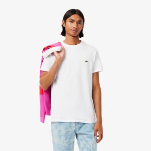 t-Shirt Lacoste pima cotton Uomo TH6709PE25.BIANCO