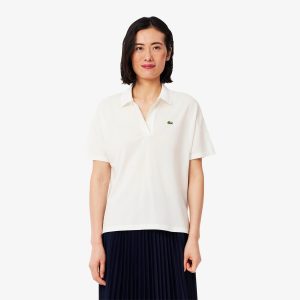 Polo fluida relaxed fit in piqué pf1123 lacoste pe 25