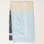 Kefiah jacquard degradè con oval t twin set pe25 art. 251ta4260