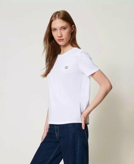 t-shirt twin set pe25 art. 251tp2074