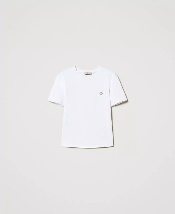 t-shirt twin set pe25 art. 251tp2074