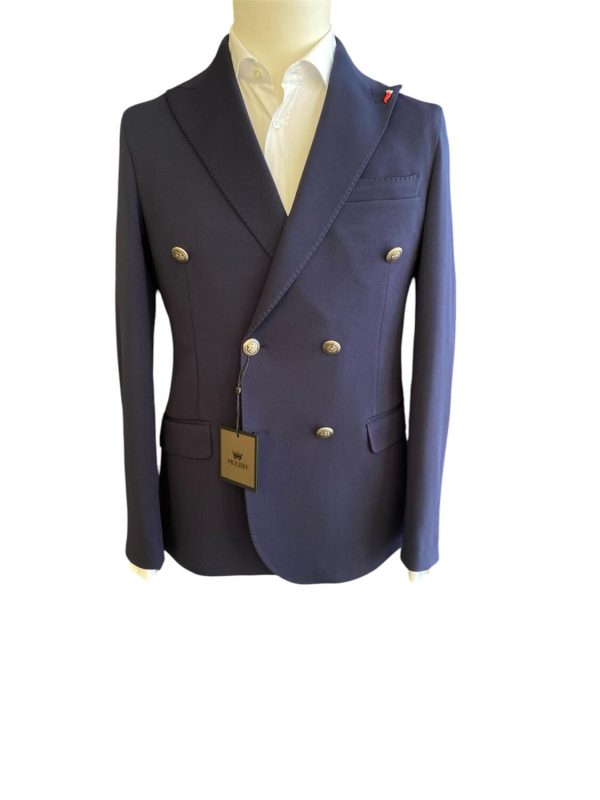 Giacca doppiopetto slim Aruba Mulish GKS917PPE25.