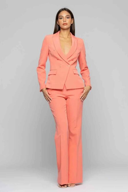 tailleur con pantalone a zampa bijal kocca pe 24.