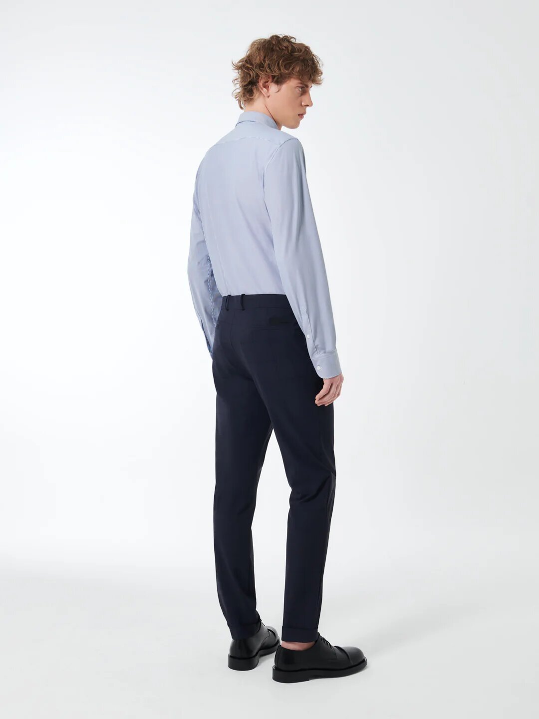 Oxford jacquard open shirt rrd pe25 art. 25254