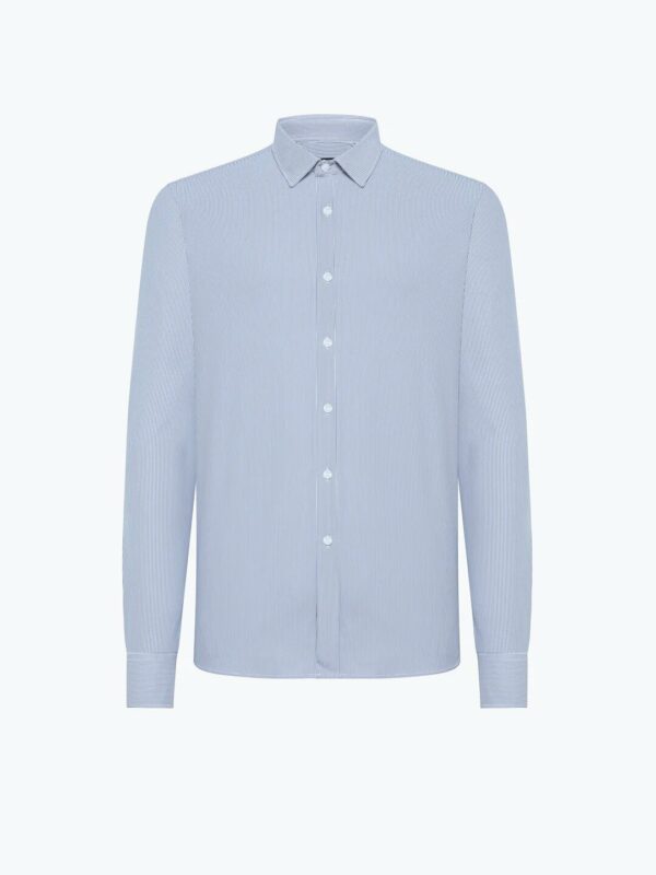 Oxford jacquard open shirt rrd pe25 art. 25254