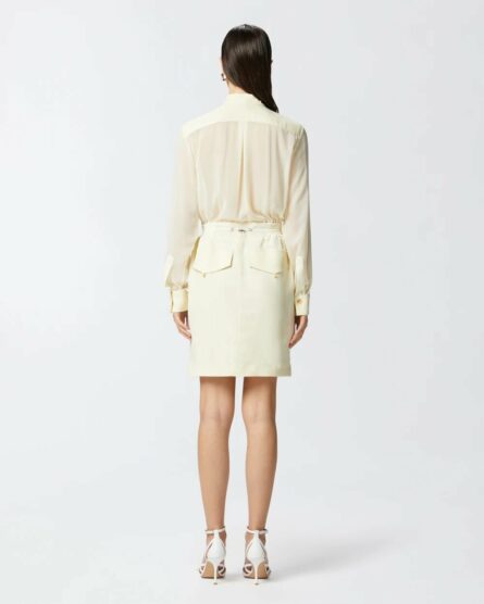 Abito corto a camicia con tasche Pinko pe 25. mod. benvenuto art. 105019