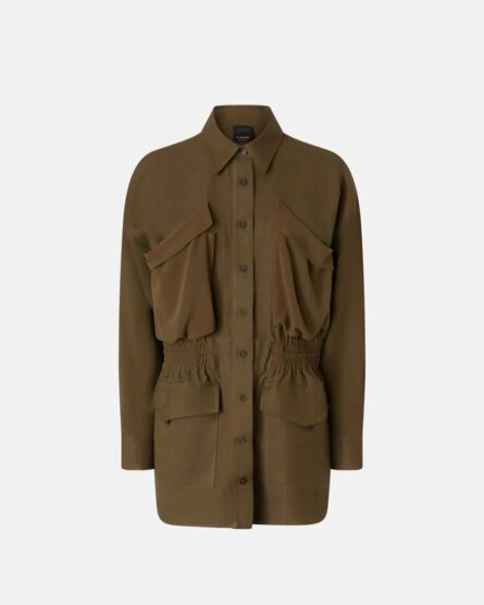 Giacca camicia con tasche Pinko pe 25. mod. oramai art. 105017