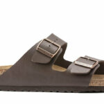 Arizona Dark Brown Birko Flor Birkenstock Sandali Uomo 051703PE25.
