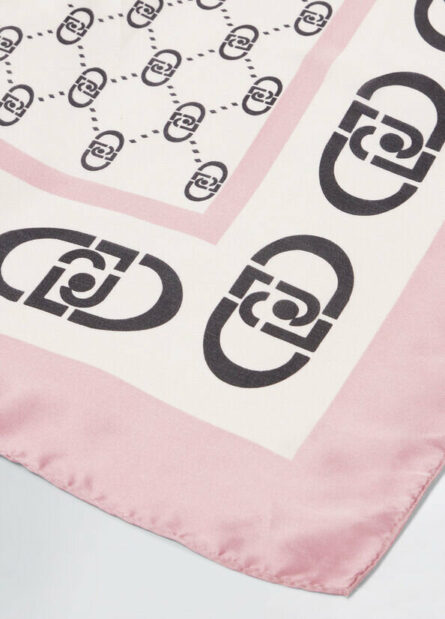 Foulard con logo liu jo pe 25 art. 2a5021