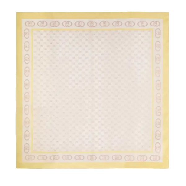 Foulard con logo liu jo pe 25 art. 2a5021