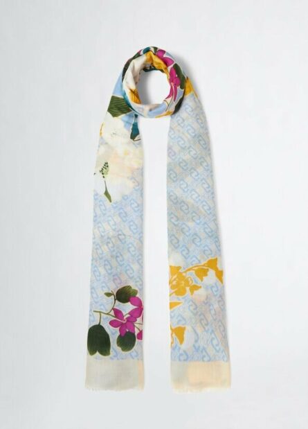Stola con stampe floreale liu jo pe 25 art. 2a5047