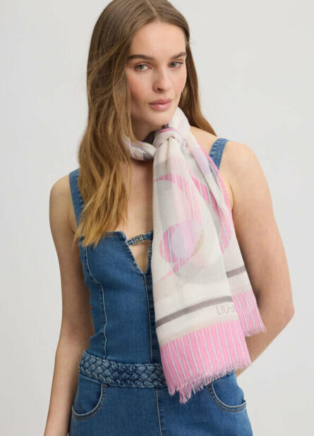 Stola con stampa liu jo pe 25 art. 2a5051