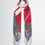 Foulard con stampa liu jo pe 25 art. 2a5053