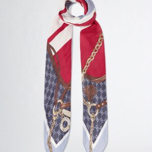 Foulard con stampa liu jo pe 25 art. 2a5053