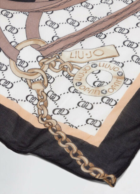 Foulard con stampa liu jo pe 25 art. 2a5053