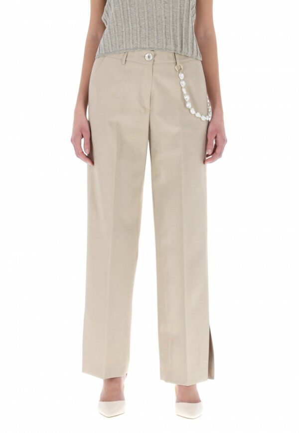 pantalone con spacco sul fondo art. delmare kocca pe 25