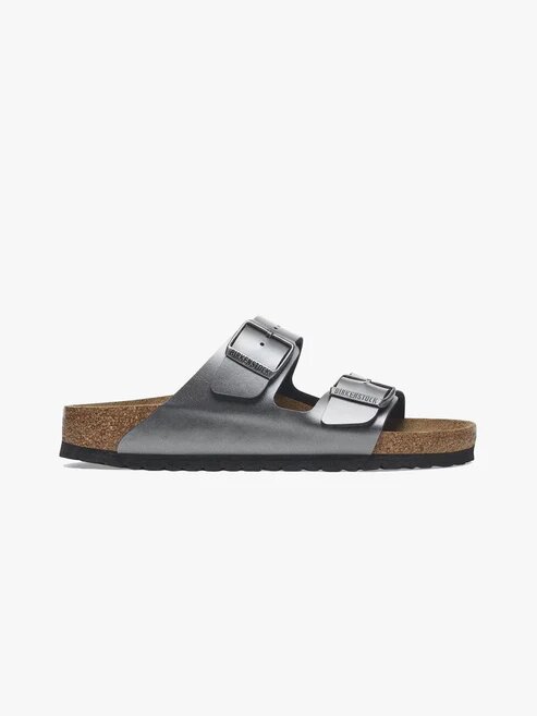 Arizona Metallic Black Birko Flor Birkenstock Sandali Donna 1029224PE25.