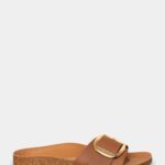 Madrid Big Buckle Cognac Oiled Leather Birkenstock Sandali Donna 1006525PE25.
