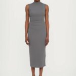 Abito lungo con cintura nef marella pe 25