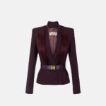 Giacca Con Cintura Elisabetta Franchi GI17656E2