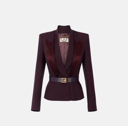 Giacca Con Cintura Elisabetta Franchi GI17656E2