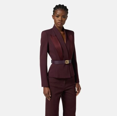 Giacca Con Cintura Elisabetta Franchi GI17656E2