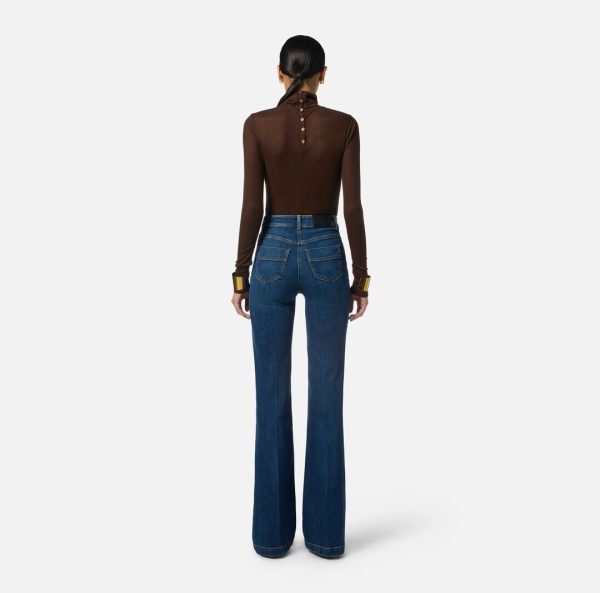 Pantalone Mod. Jeans Elisabetta Franchi PJ02D56E2