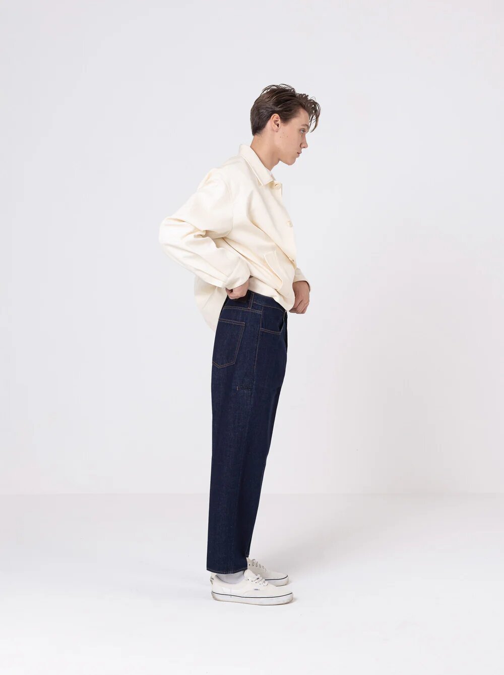 Denim 5 tasche Over 100% Coton Bonheur Jeans Uomo OSAKA/L.0AI2526.