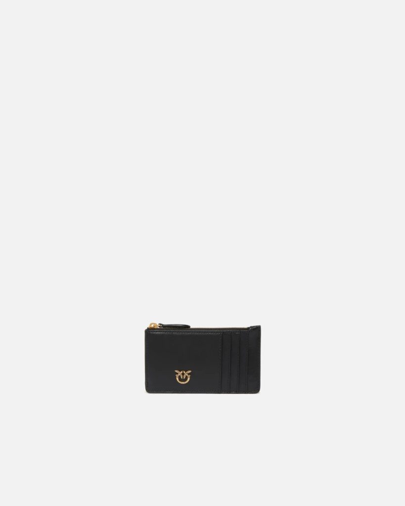 Airone Cardholder Vitello Seta Pinko Portafogli Donna 100251A071 AI25.26.