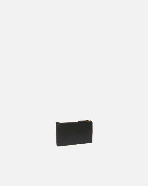 Airone Cardholder Vitello Seta Pinko Portafogli Donna 100251A071 AI25.26.