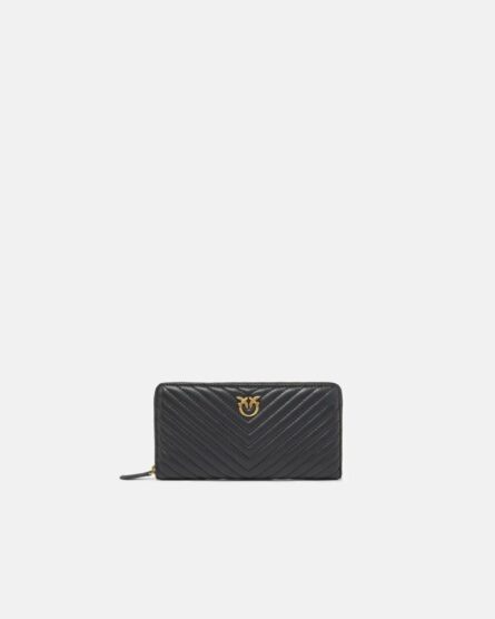 Ryder Zip Around Sheep Nappa c Pinko Portafogli Donna 100250AOGK AI25.26.