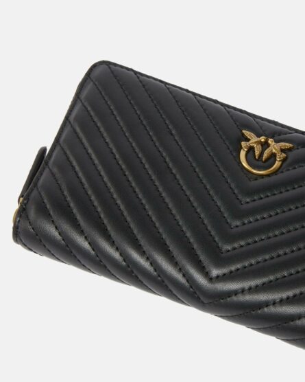 Ryder Zip Around Sheep Nappa c Pinko Portafogli Donna 100250AOGK AI25.26.